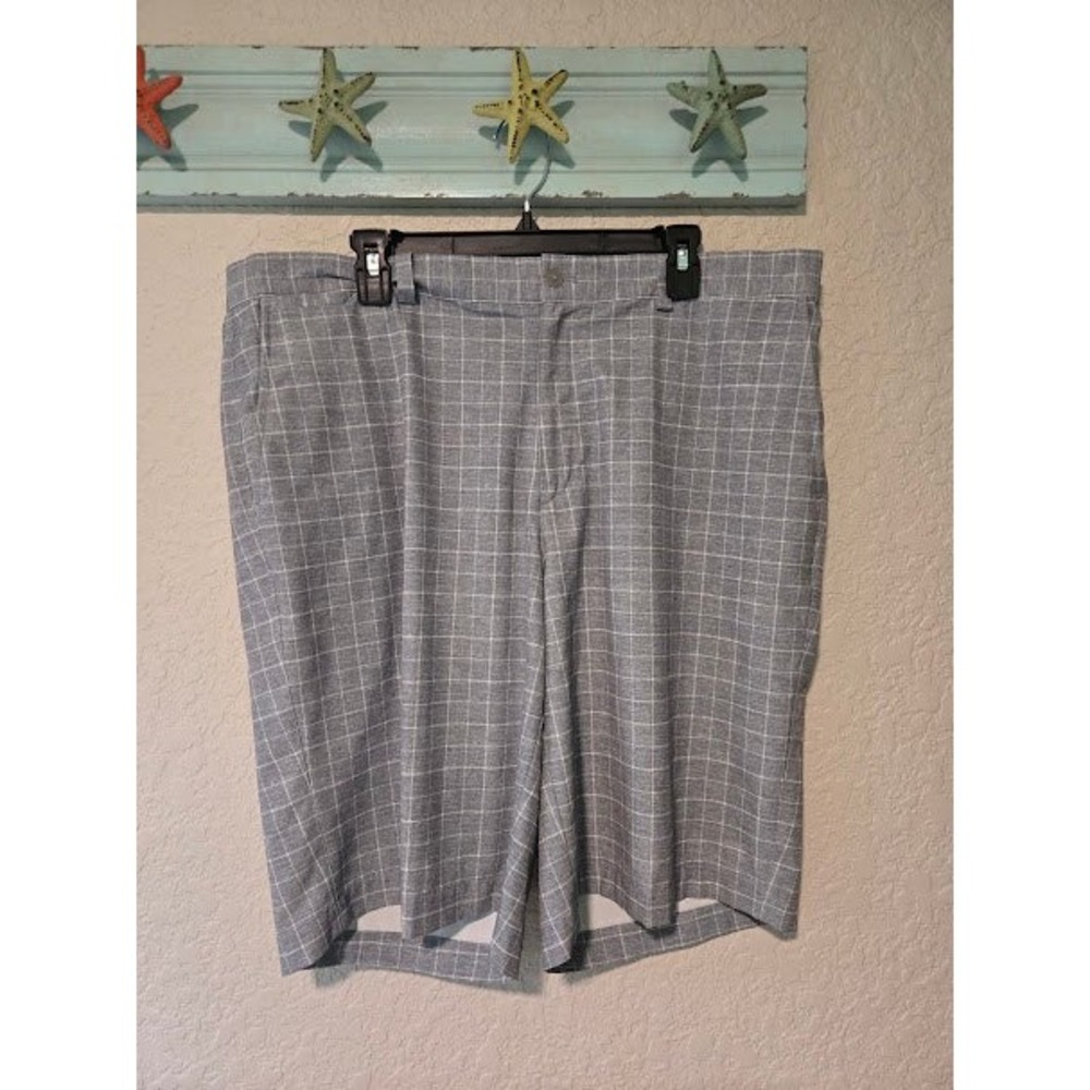 Nike Golf Light Grey Striped Shorts